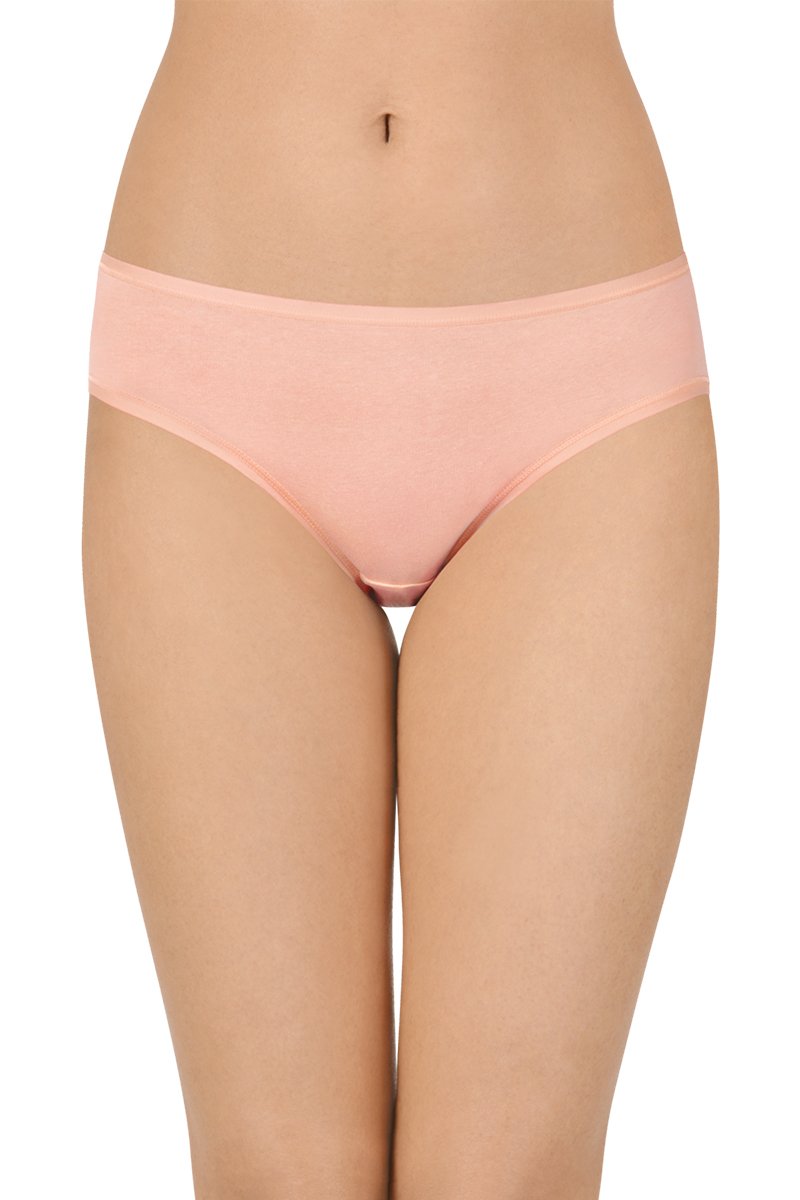 Solid Low Rise Bikini (Pack of 3)