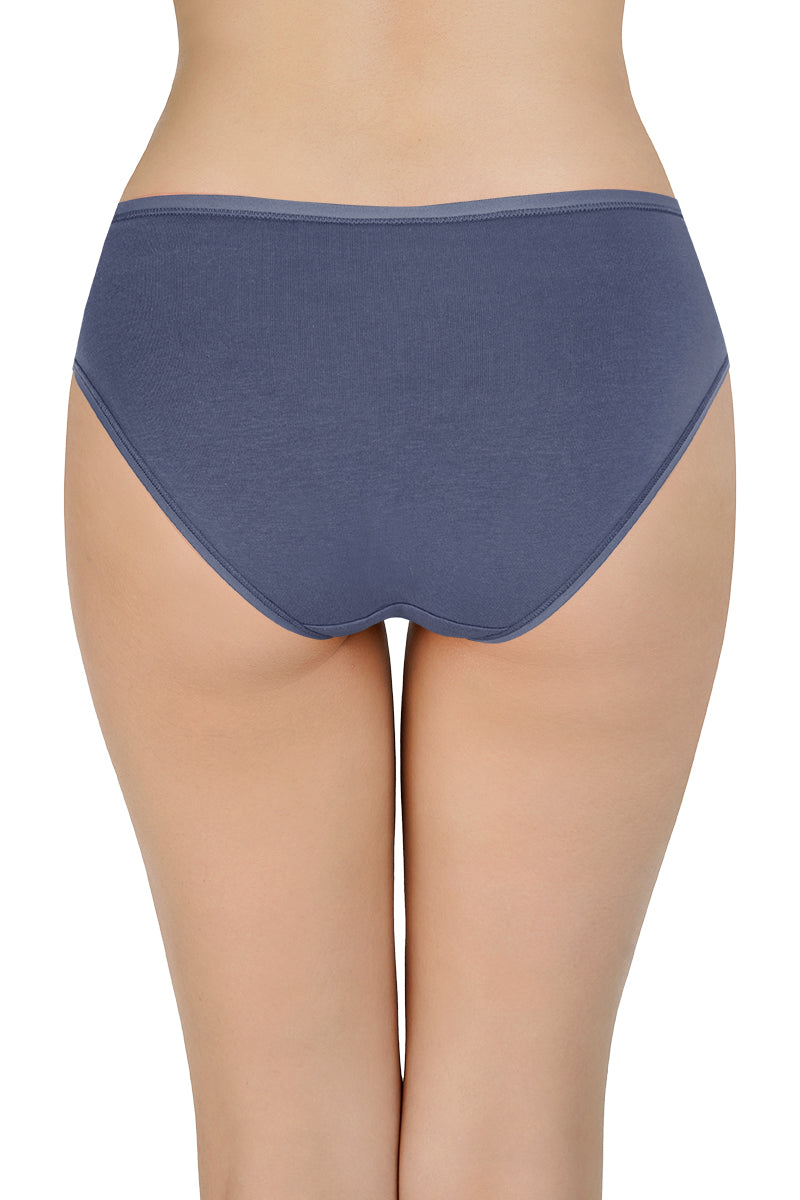 Solid Low Rise Bikini (Pack of 3)