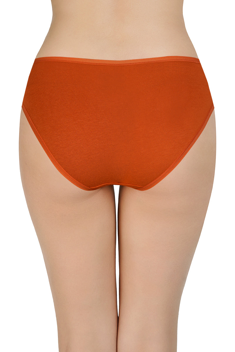 Solid Low Rise Bikini (Pack of 3)