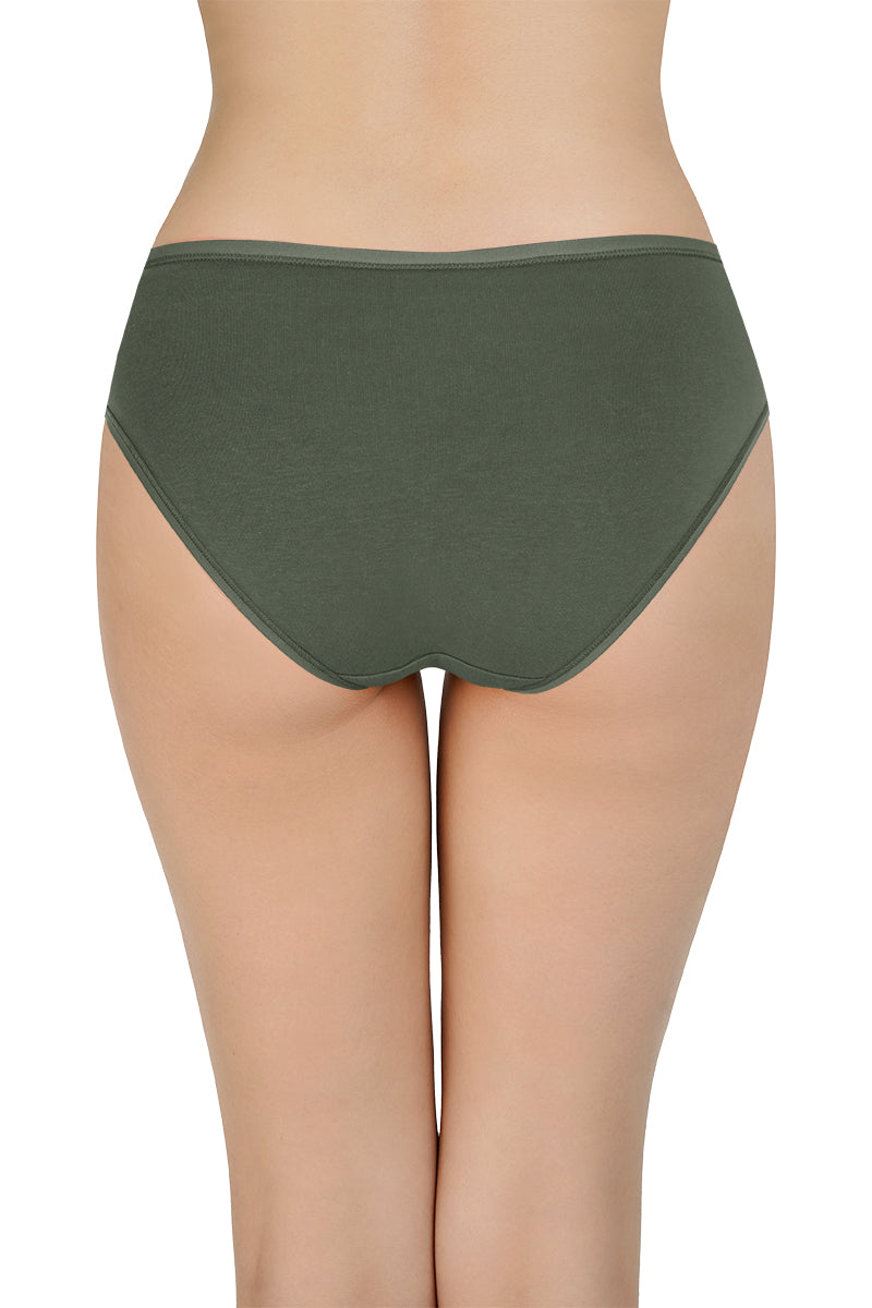 Assorted Mid Rise Bikini Panty (Pack of 5)