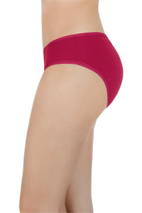 Solid Mid Rise Bikini Panty (Pack of 3) thumbnail 5