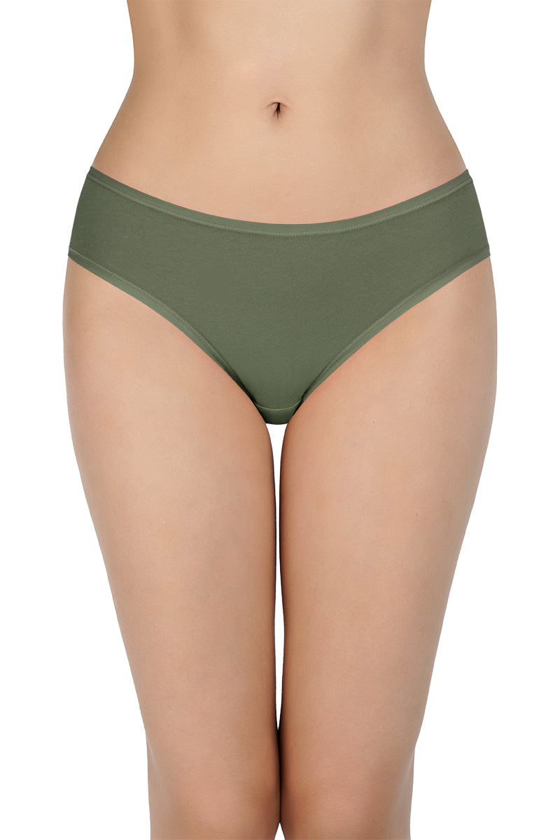 Solid Low Rise Bikini Panties (Pack of 3) - Image 4 of 7