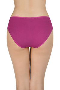 Solid Low Rise Bikini Panties (Pack of 3) thumbnail 5