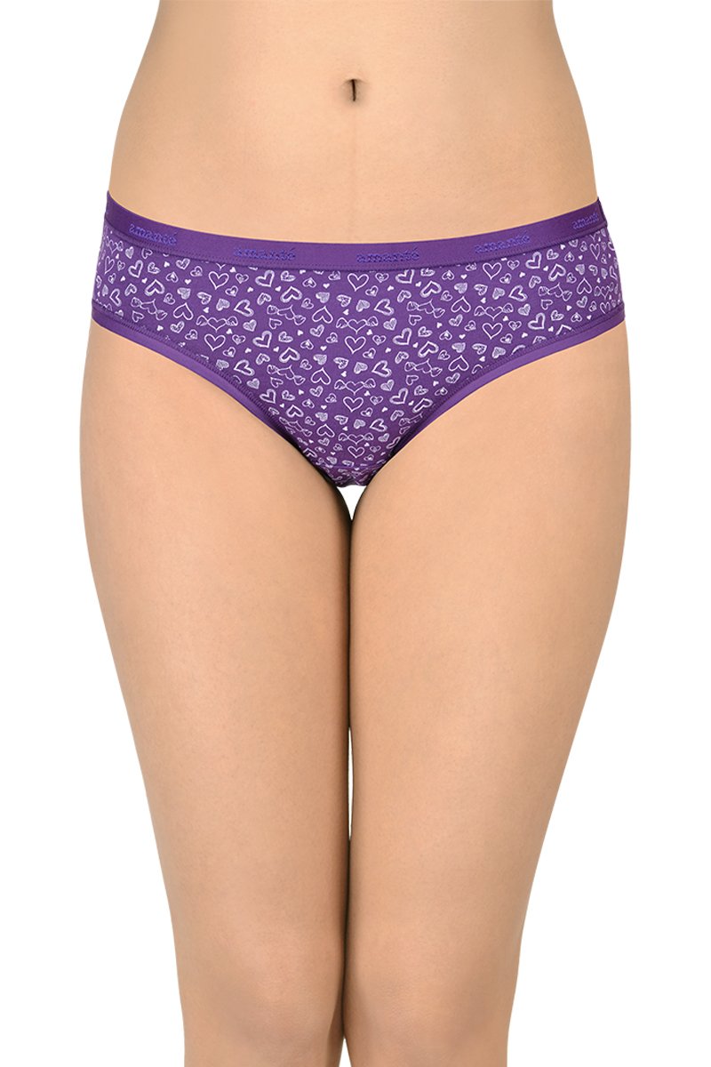 Printed Low Rise Bikini (Pack of 3)