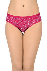 Printed Low Rise Bikini (Pack of 3)