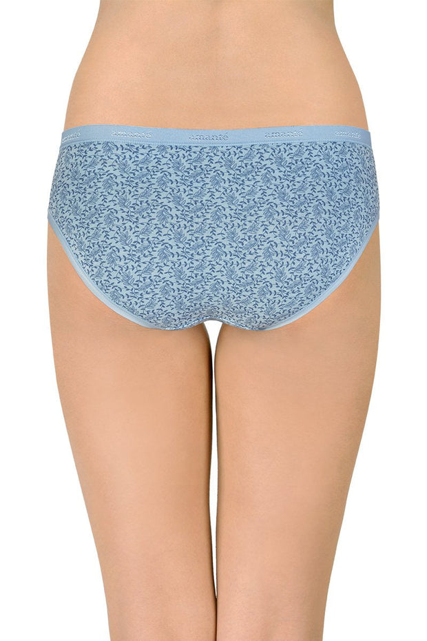 Printed Low Rise Bikini (Pack of 3)