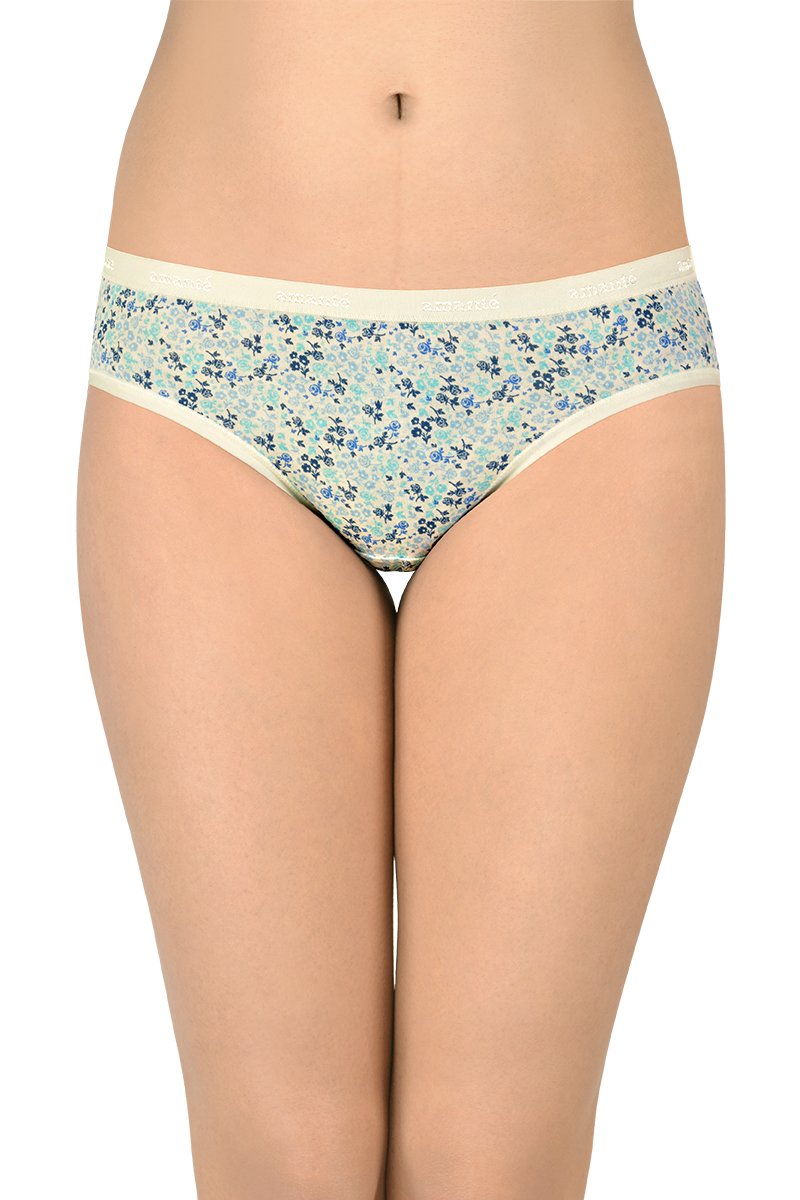 Printed Low Rise Bikini (Pack of 3)