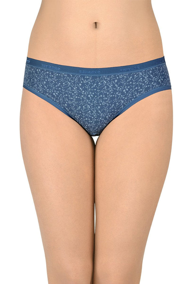 Printed Low Rise Bikini (Pack of 3)