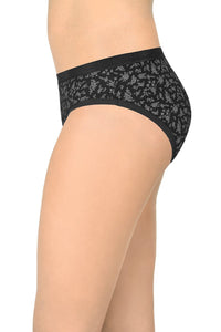 Printed Low Rise Bikini (Pack of 3) thumbnail 3