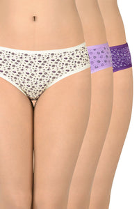 Printed Low Rise Bikini (Pack of 3) thumbnail 1