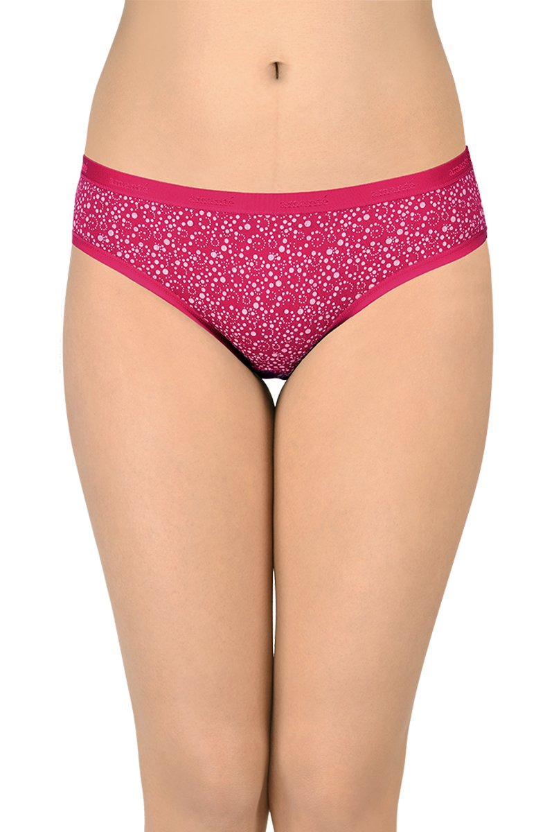 Printed Low Rise Bikini (Pack of 3)