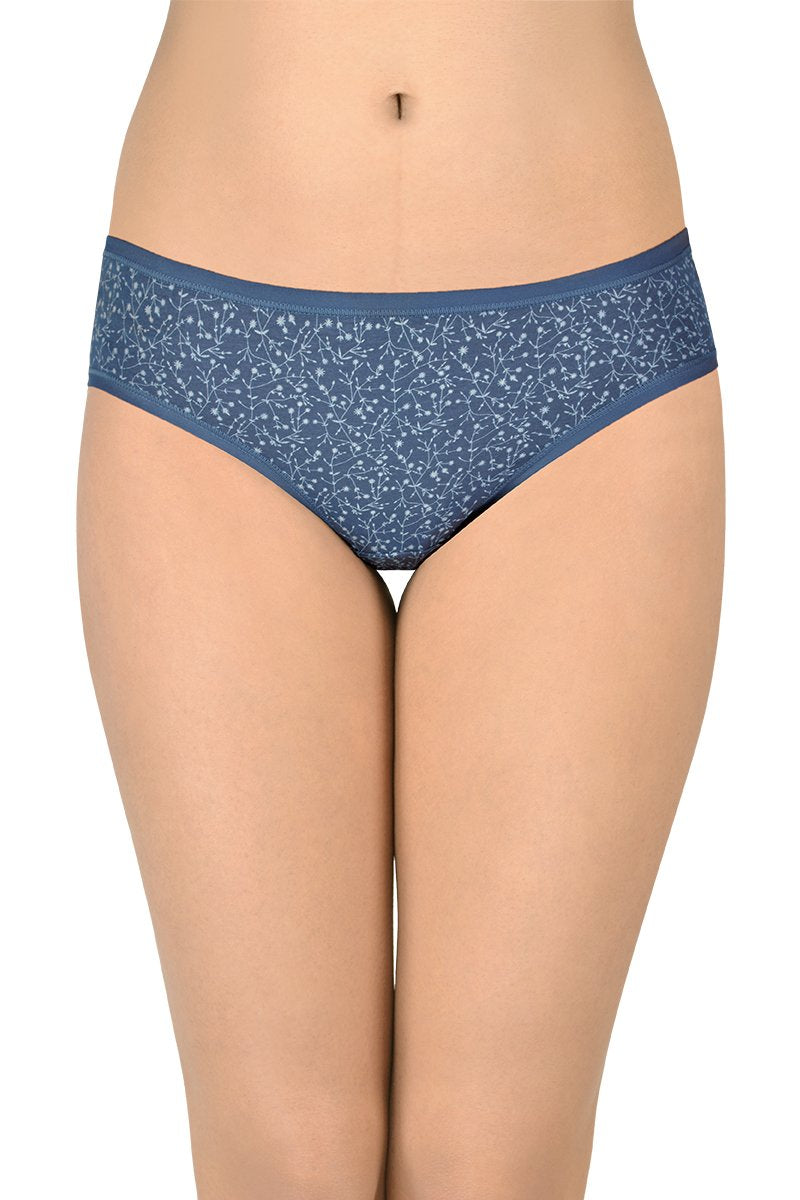 Printed Low Rise Bikini (Pack of 3)