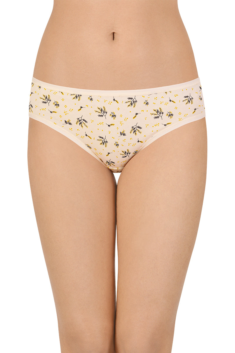 Printed Low Rise Bikini (Pack of 3)
