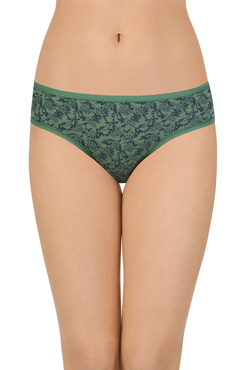 Printed Low Rise Bikini (Pack of 3)