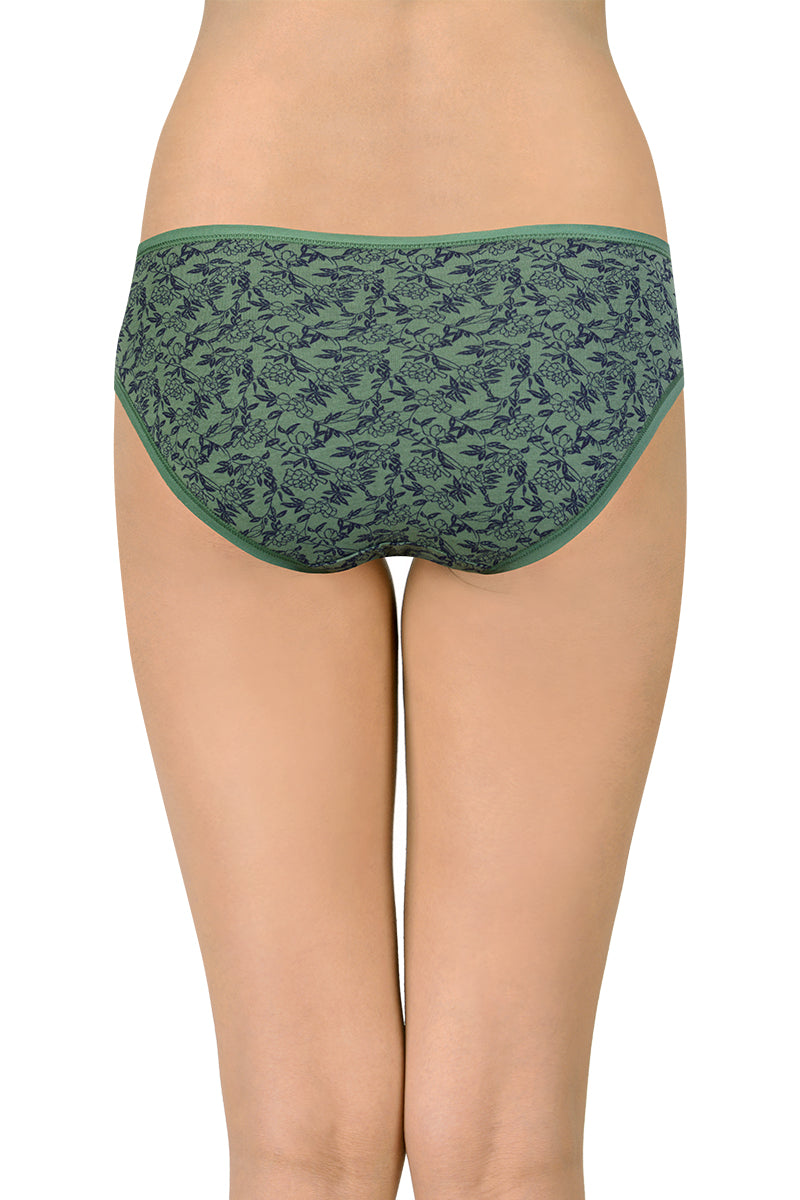 Printed Low Rise Bikini (Pack of 3)