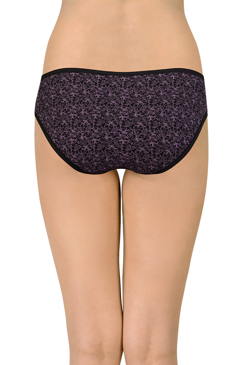 Printed Low Rise Bikini (Pack of 3) - Image 4 of 8