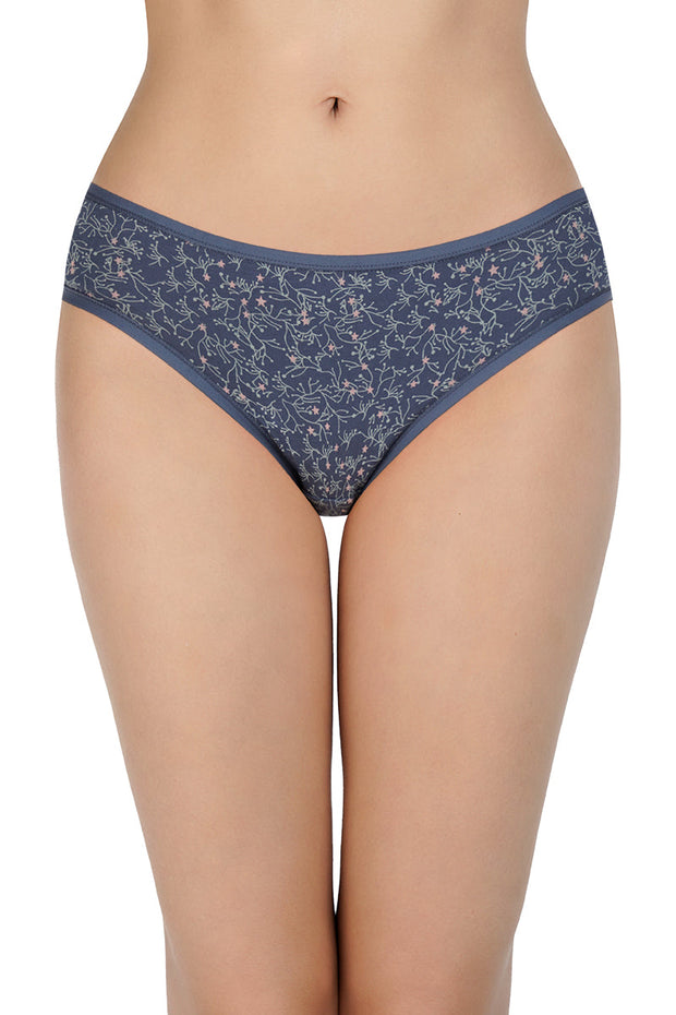 Printed Low Rise Bikini (Pack of 3)