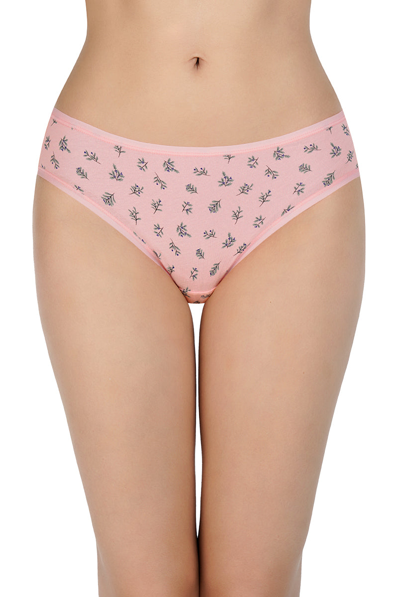 Printed Low Rise Bikini (Pack of 3)
