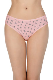 Printed Low Rise Bikini (Pack of 3)