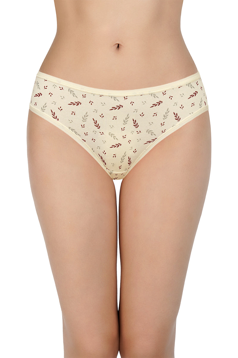 Printed Mid Rise Bikini Panty (Pack of 3) - Image 3 of 10