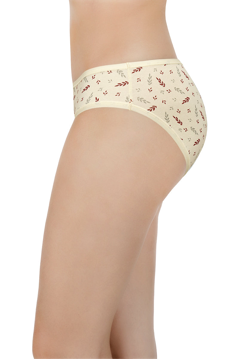 Printed Mid Rise Bikini Panty (Pack of 3) - Image 6 of 10