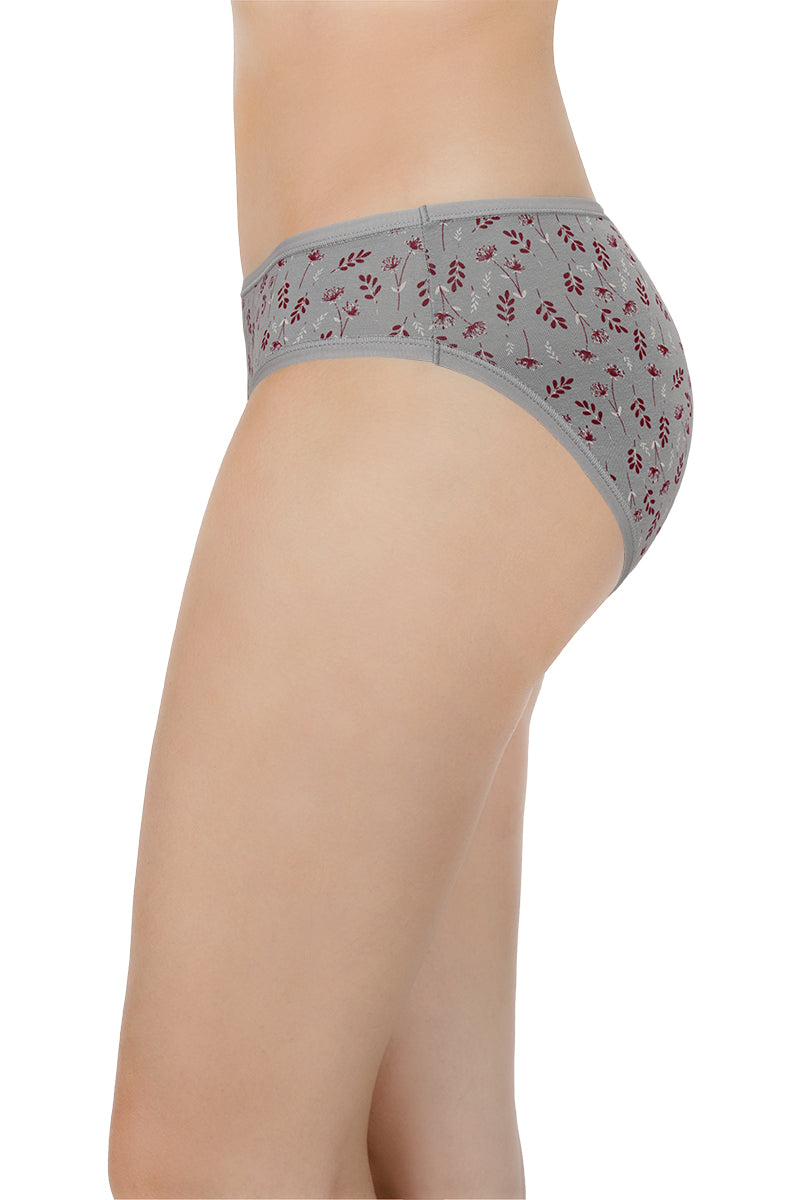 Printed Mid Rise Bikini Panty (Pack of 3) - Image 7 of 10