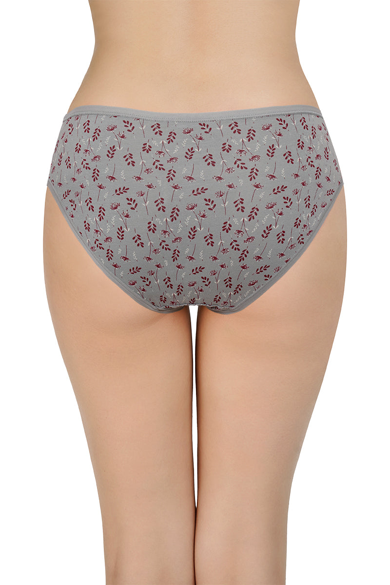 Printed Mid Rise Bikini Panty (Pack of 3) - Image 10 of 10