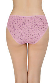 Printed Mid Rise Bikini Panty (Pack of 3)