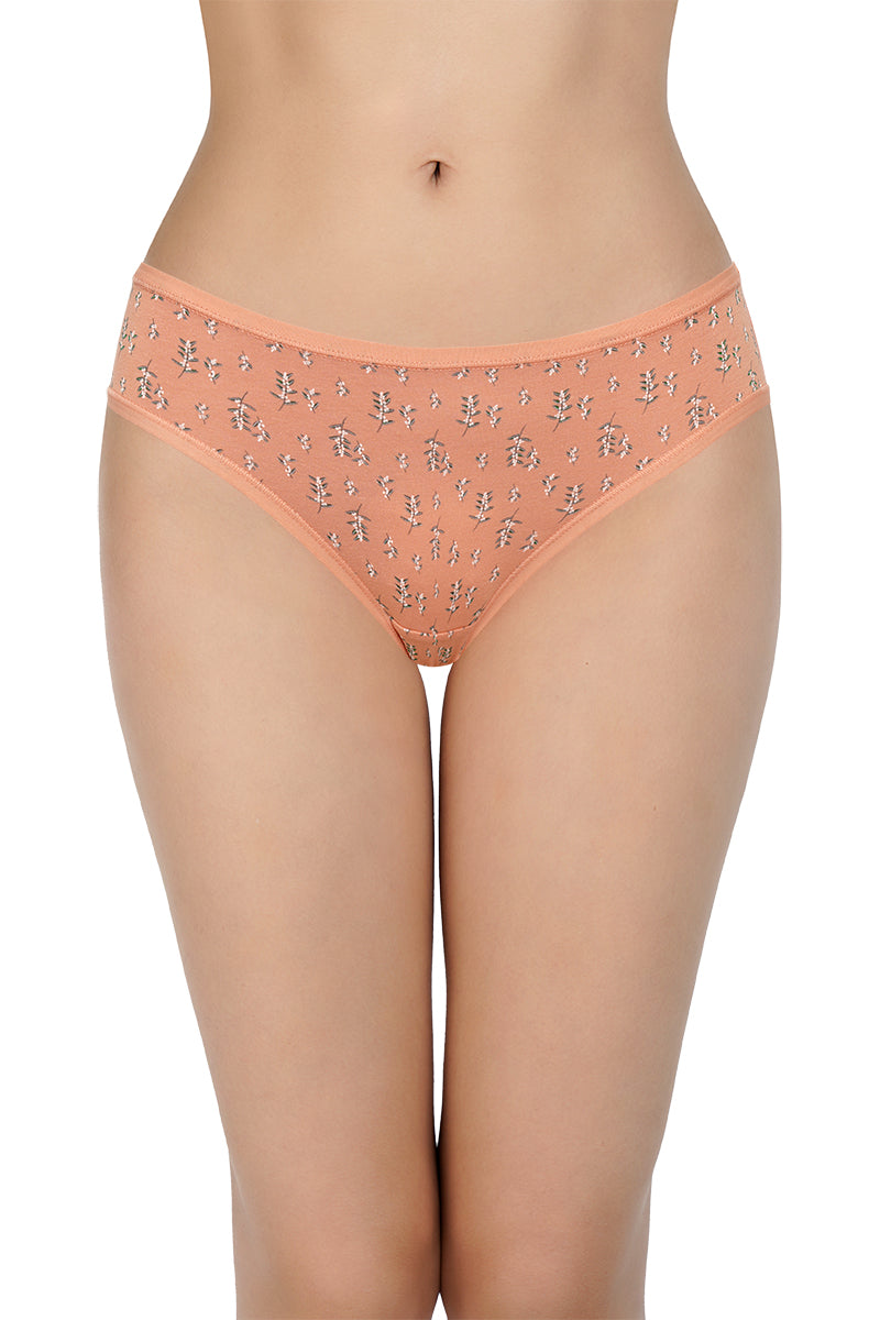Printed Mid Rise Bikini Panty (Pack of 3) - Image 4 of 10