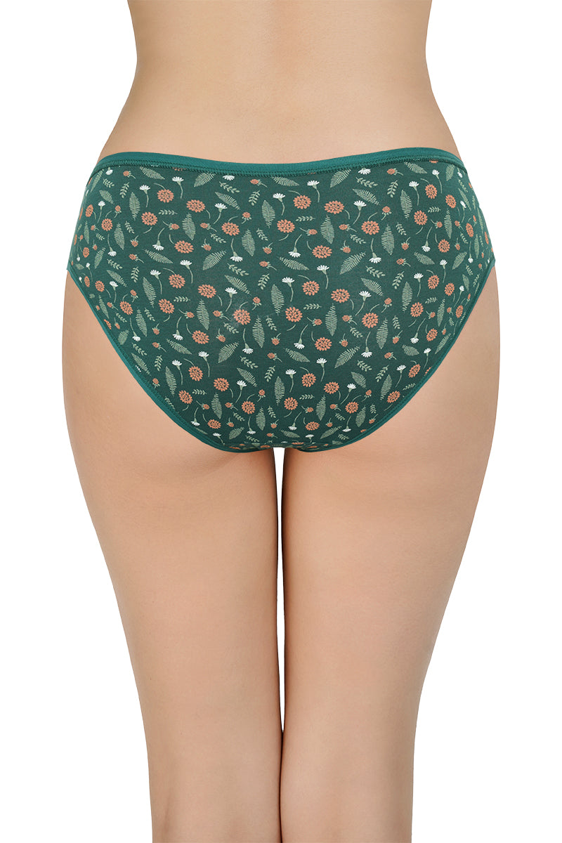 Printed Mid Rise Bikini Panty (Pack of 3) - Image 9 of 10