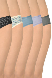 Assorted Low Rise Bikini (Pack of 5) - color option