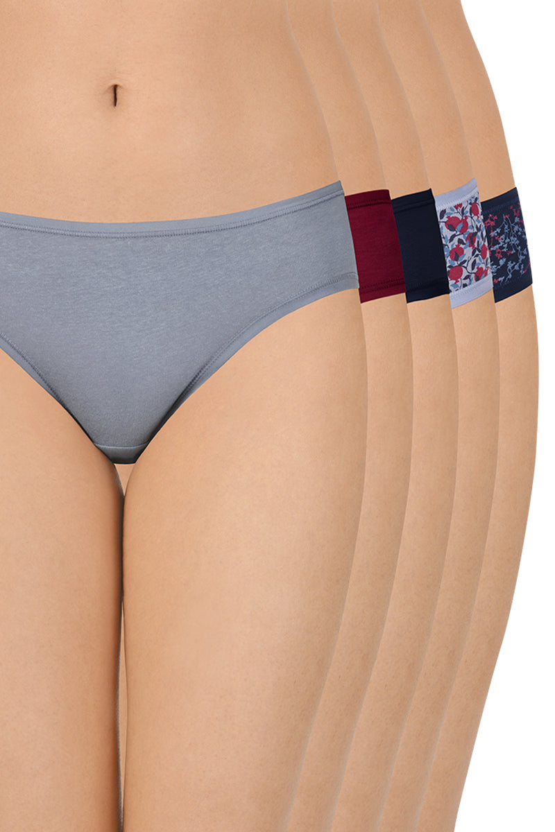 Assorted Low Rise Bikini (Pack of 5)