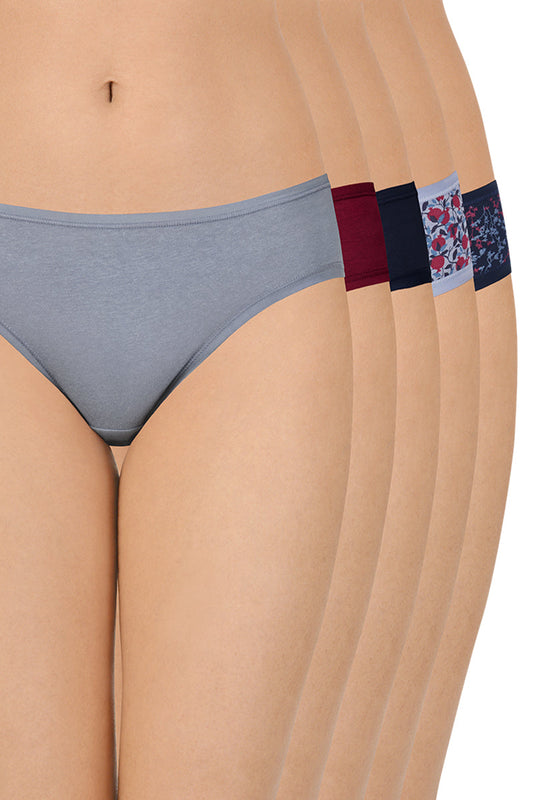 Assorted Low Rise Bikini (Pack of 5)