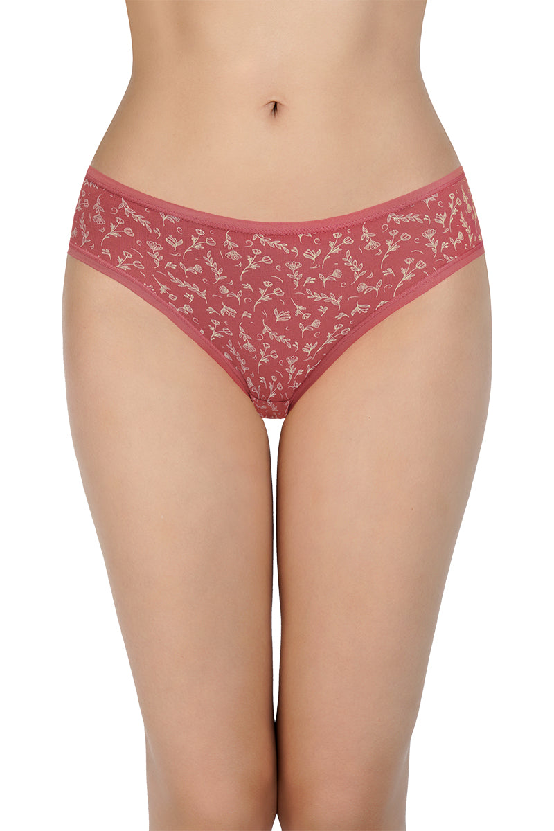 Assorted Low Rise Bikini Panties (Pack of 5)