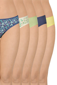 Assorted Low Rise Bikini (Pack of 5) thumbnail 1