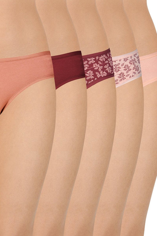 Assorted Low Rise Bikini (Pack of 5)