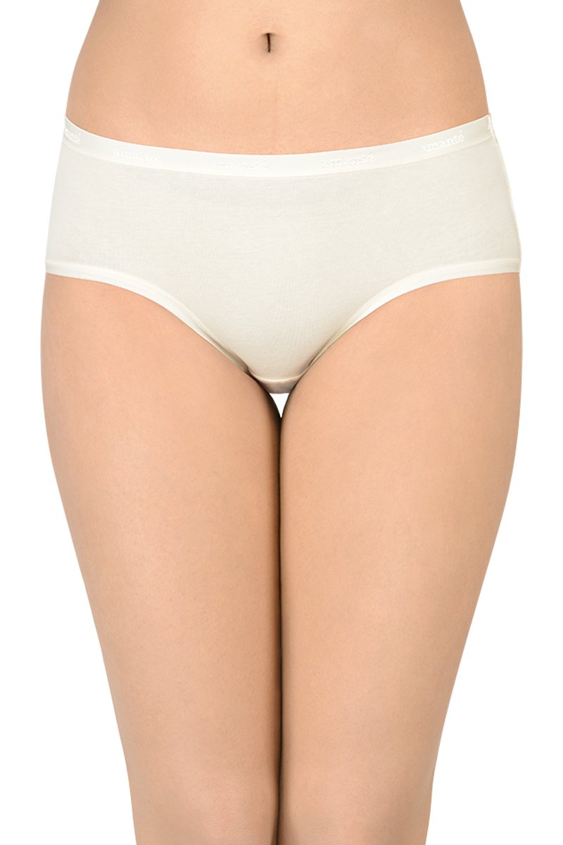 Solid Low Rise Hipster (Pack of 3)