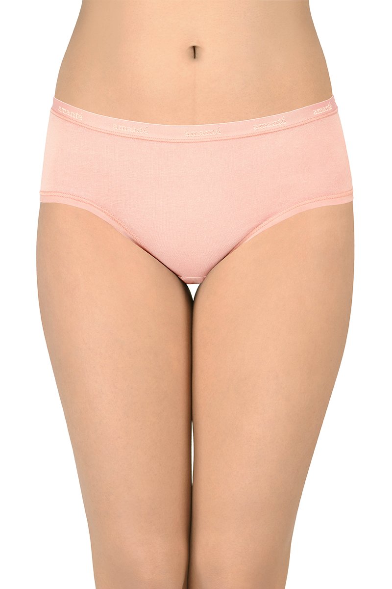 Solid Low Rise Hipster (Pack of 3)