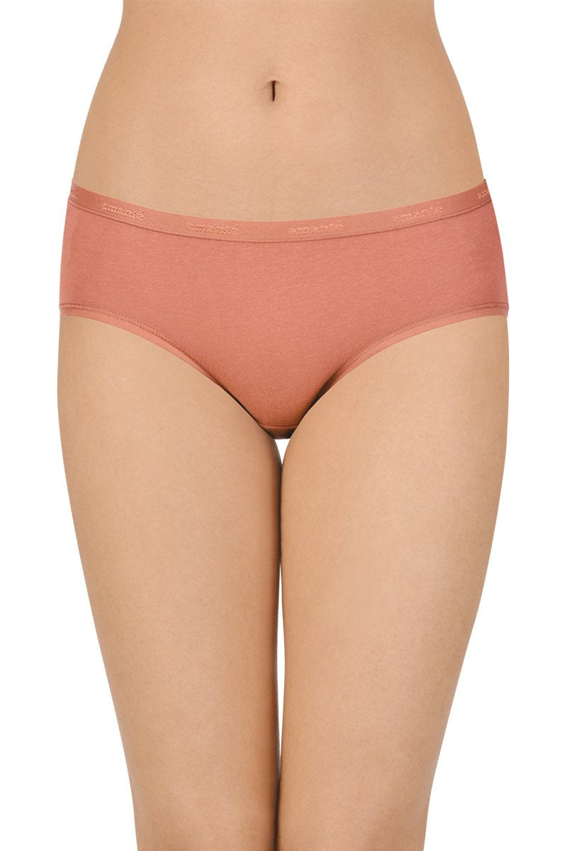 Solid Low Rise Hipster (Pack of 3)