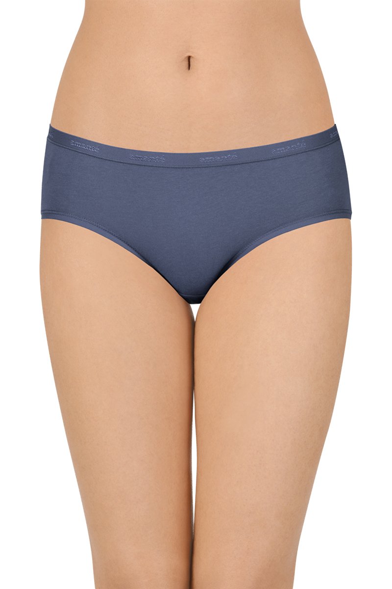 Solid Low Rise Hipster (Pack of 3)