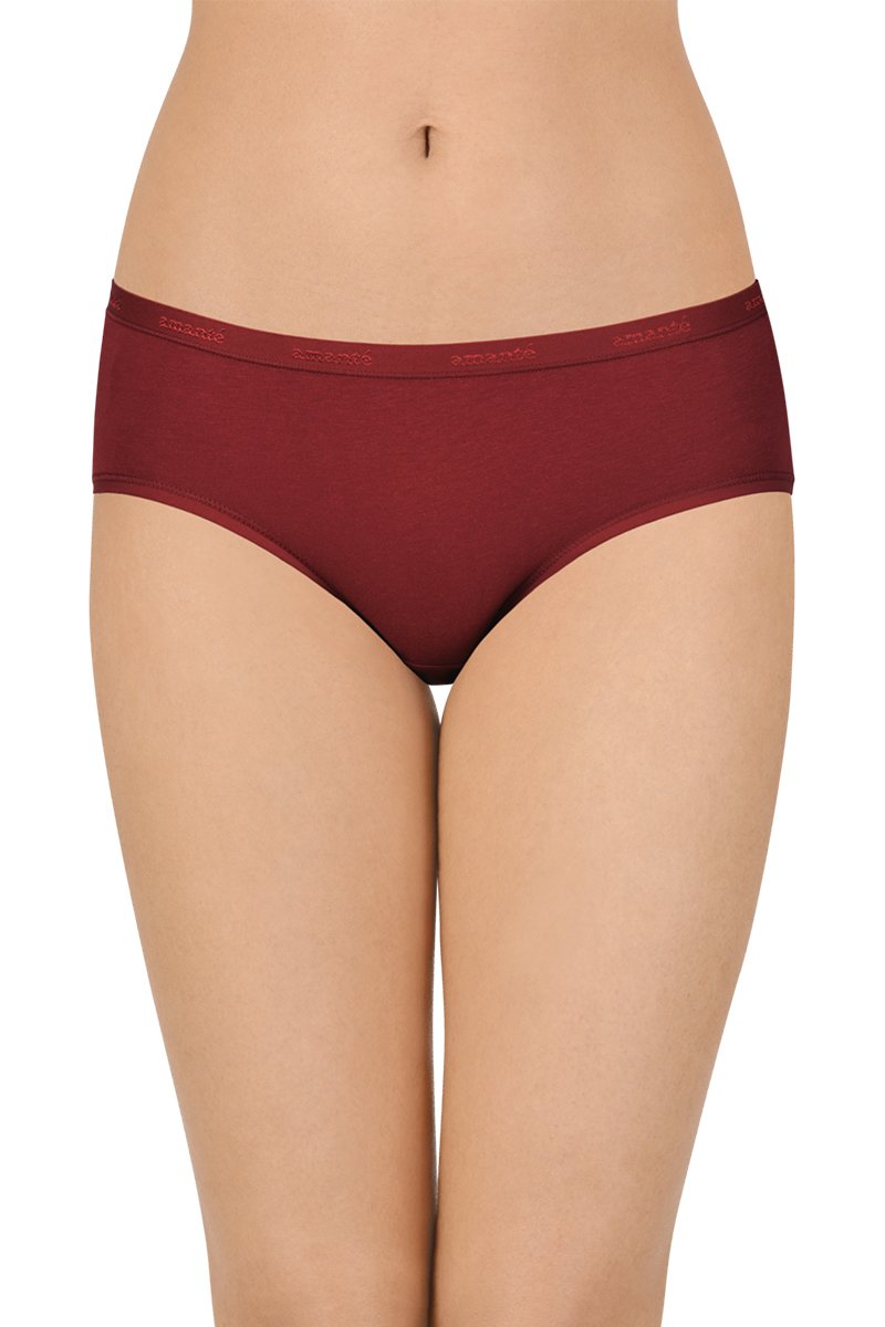 Solid Low Rise Hipster (Pack of 3)