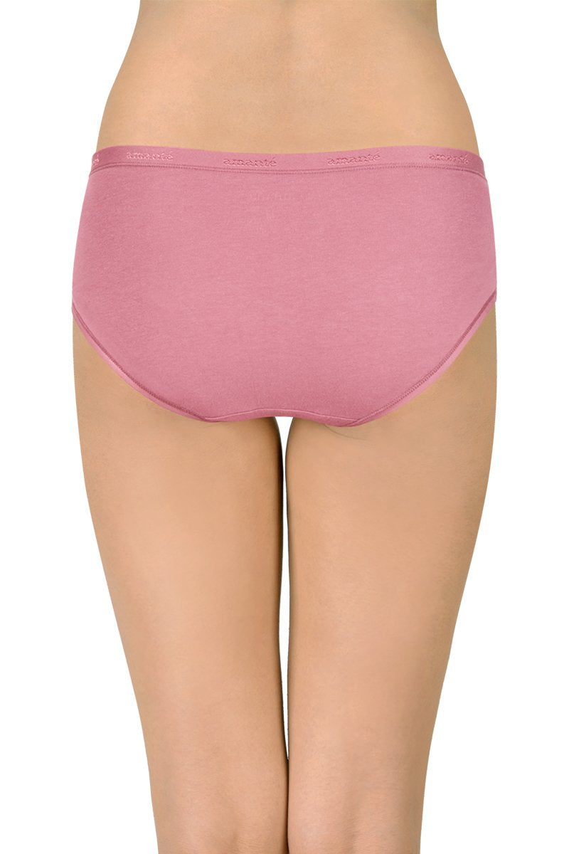 Solid Low Rise Hipster (Pack of 3)