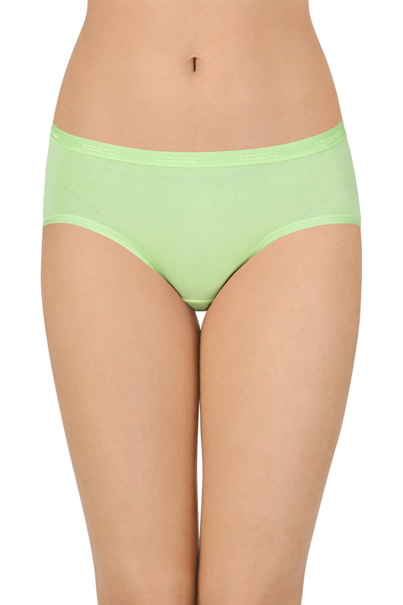 Solid Low Rise Hipster (Pack of 3)