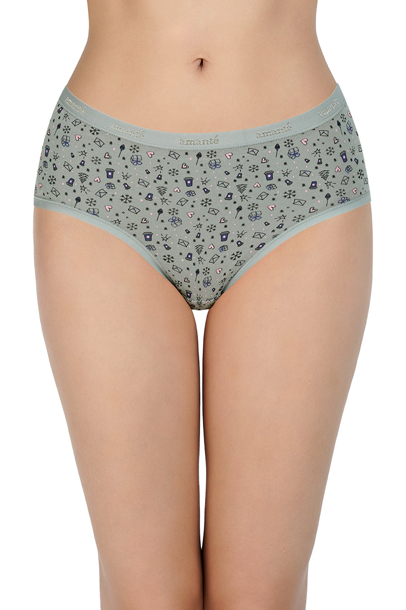Printed Low Rise Hipster (Pack of 3)