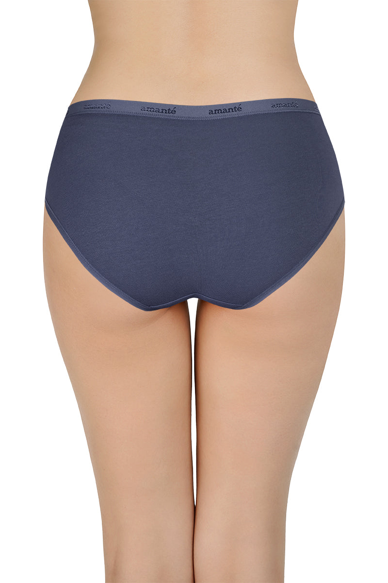 Solid Mid Rise Hipster Panty (Pack of 3) - Image 9 of 10