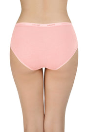 Solid Mid Rise Hipster Panty (Pack of 3)