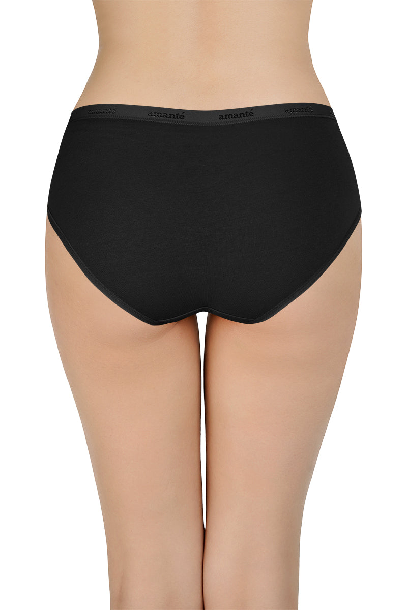 Solid Mid Rise Hipster Panty (Pack of 3) - Image 9 of 10