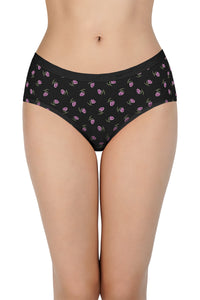 Printed Mid Rise Hipster Panty (Pack of 3) thumbnail 3