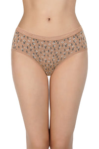 Printed Mid Rise Hipster Panty (Pack of 3) thumbnail 4