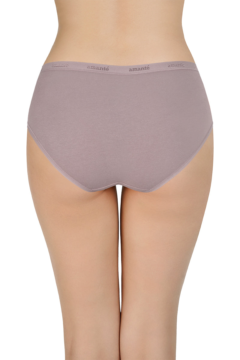 Solid Low Rise Hipster Panties (Pack of 3)